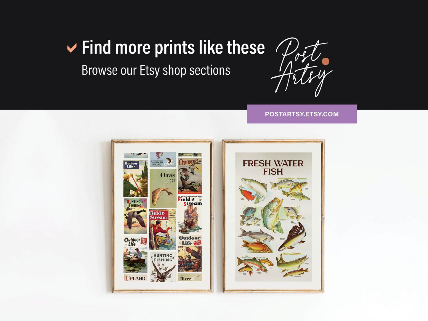 Boat Fishing Print Gift for Fisherman Art Poster Retro Angler Wall Decor Fishing Artwork Outdoorsy Wall Art Fishing Dad