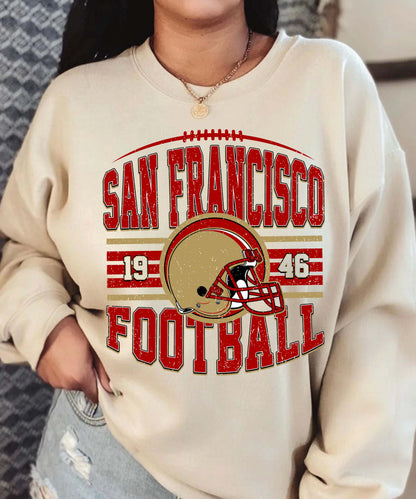 Vintage San Francisco shirt,San Francisco Football Shirt, Game Day apparel Football Fan Sport,Sunday Shirt,San Francisco Football Fan shirt,