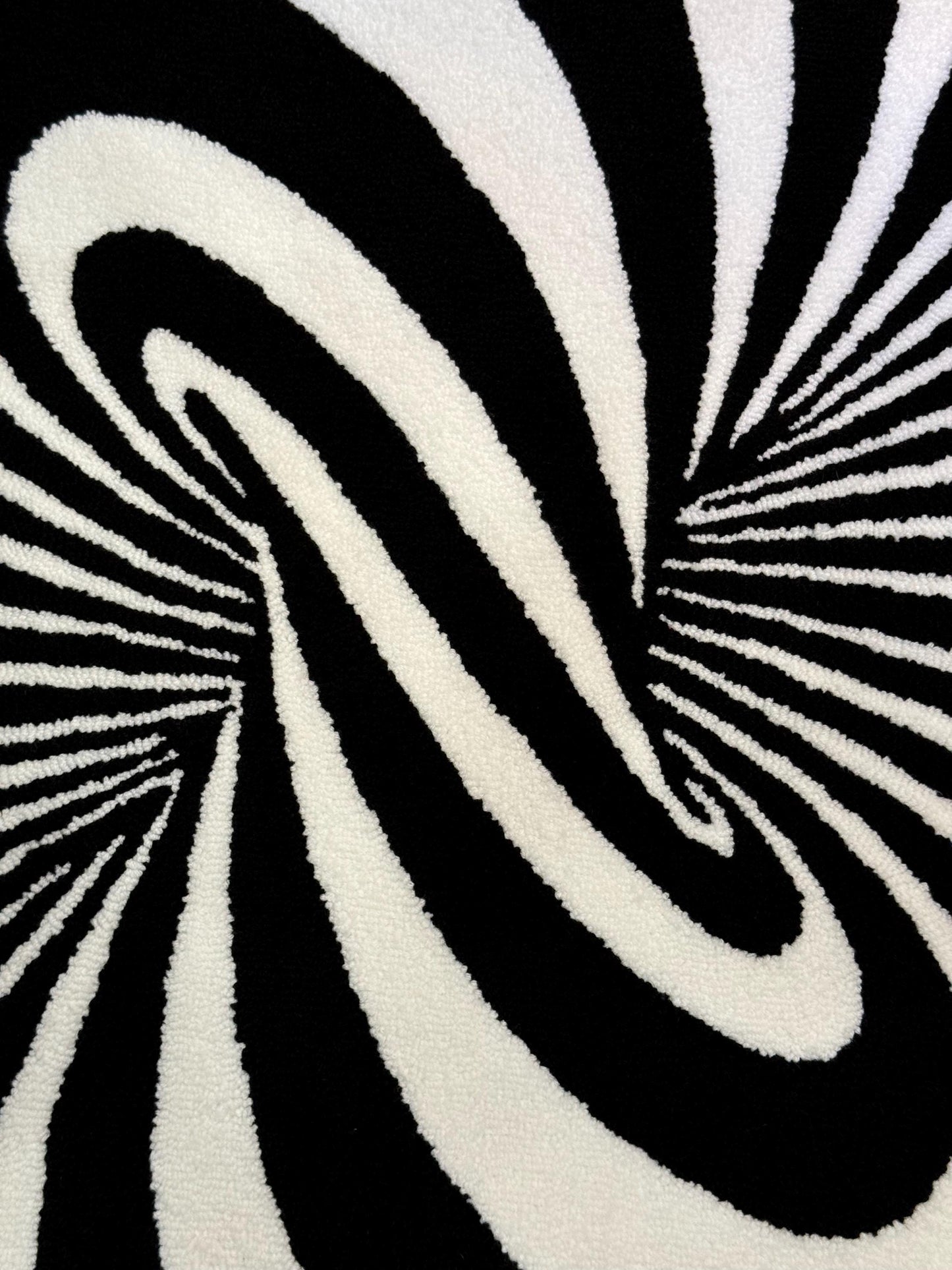 Optical illusion Tufted Rug, Mysterious rug, Living room floor mat, Gift for Him, Custom Area Rug, Abstract Rug Gift, House warming Gift