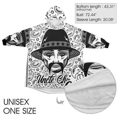 Chicano Vato Loco Blanket Hoodie Personalized Fleece Loungewear