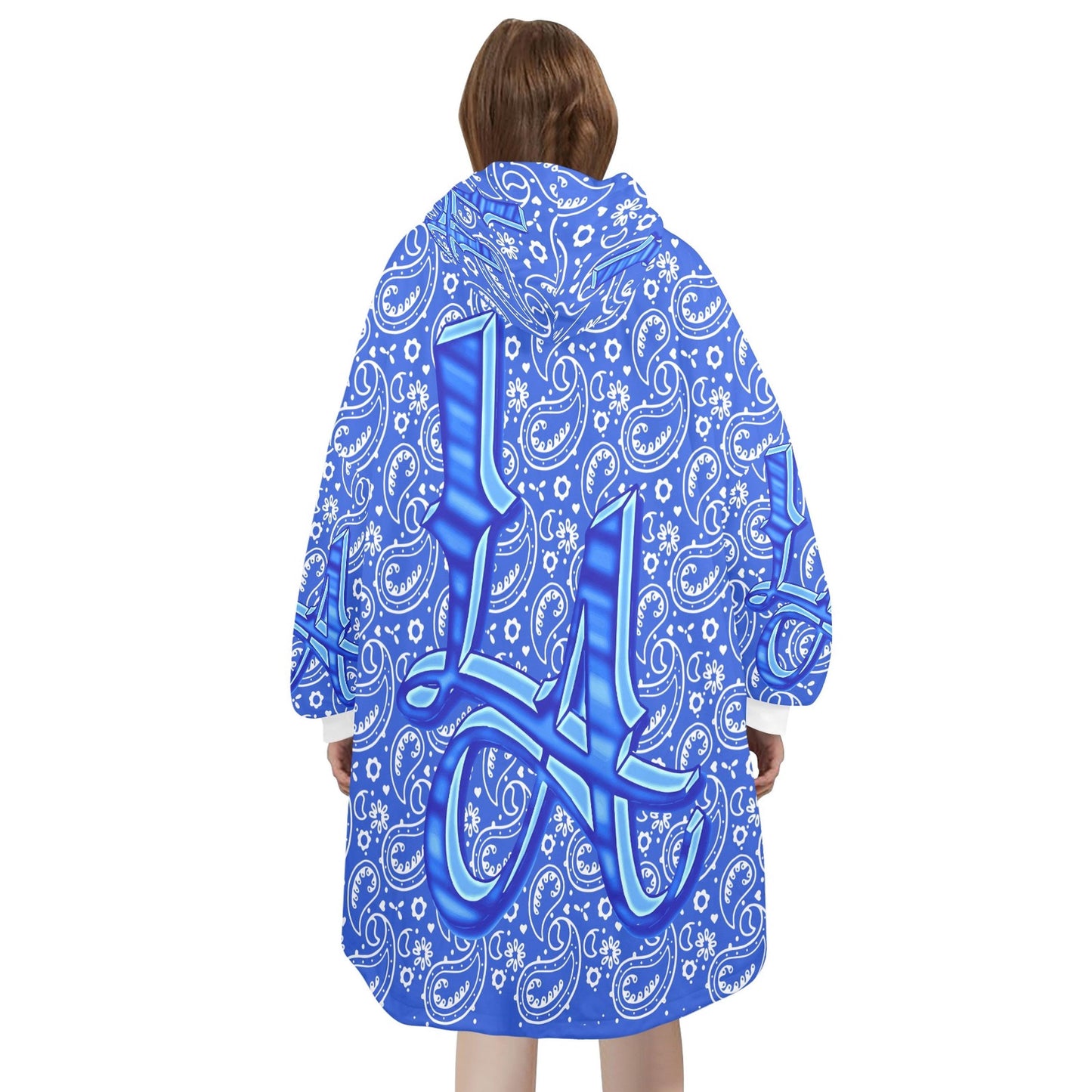 LA Logo Blanket Hoodie Unisex Loungewear