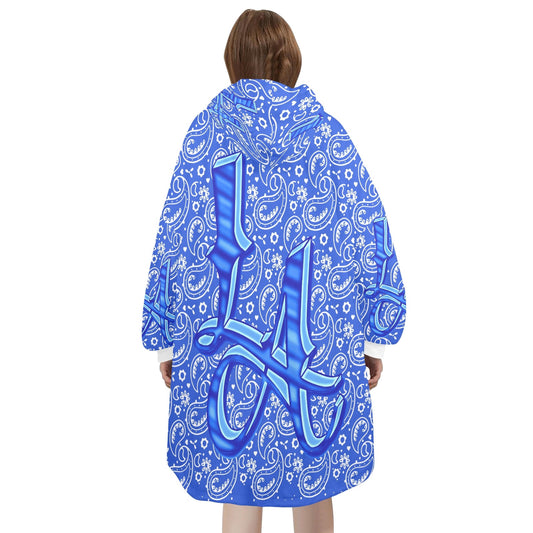 LA Logo Blanket Hoodie Unisex Loungewear