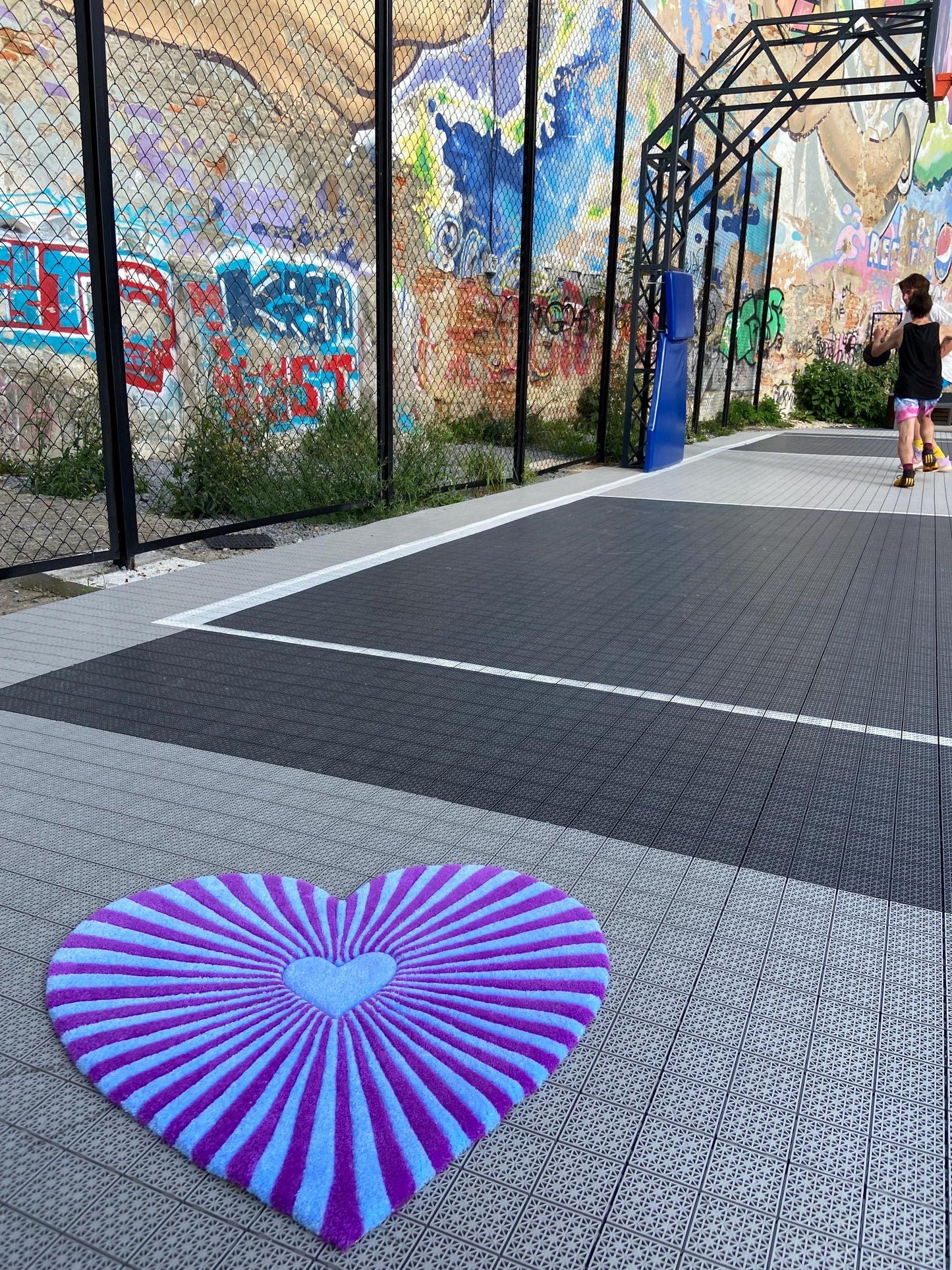 Tufted Heart Rug / 3d Custom Rug / 100% Handmade Gift , Valentine Day