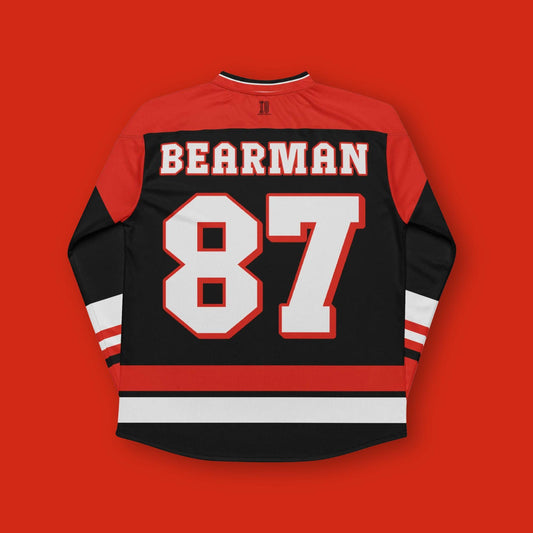 Unisex Oversized Racing Hockey Jersey – Lightweight Motorsport Streetwear with Bold Number 87