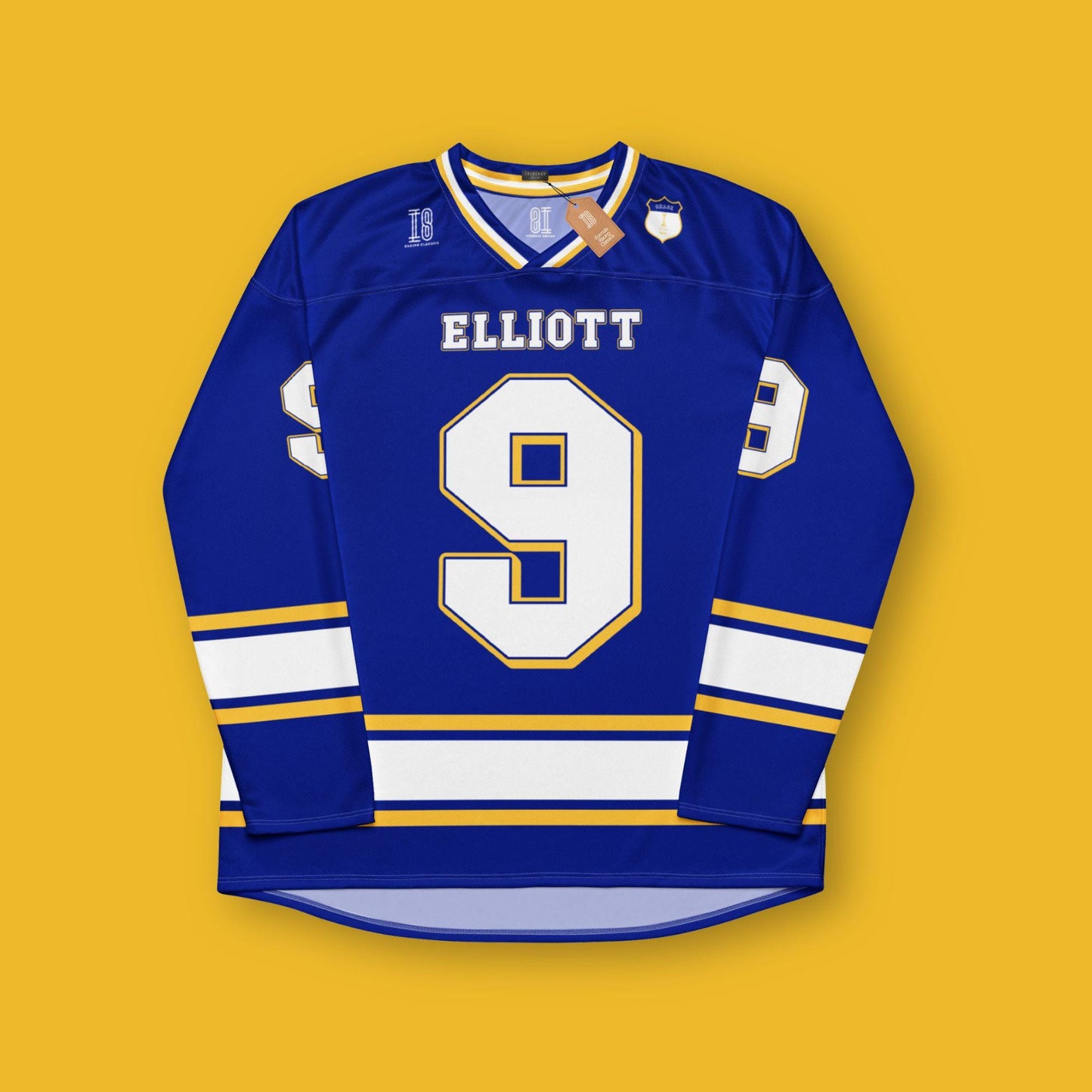No. 9 NASCAR Unisex Hockey Jersey, Unisex Racing Fan Apparel