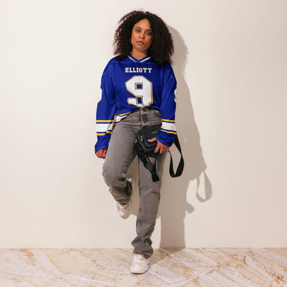 No. 9 NASCAR Unisex Hockey Jersey, Unisex Racing Fan Apparel