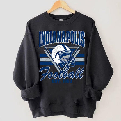 Indianapolis Football Sweatshirt,Trendy Indianapolis Football Fan Shirt,Indianapolis Game Day Shirt,Indianapolis Shirt,Sunday Football Shirt