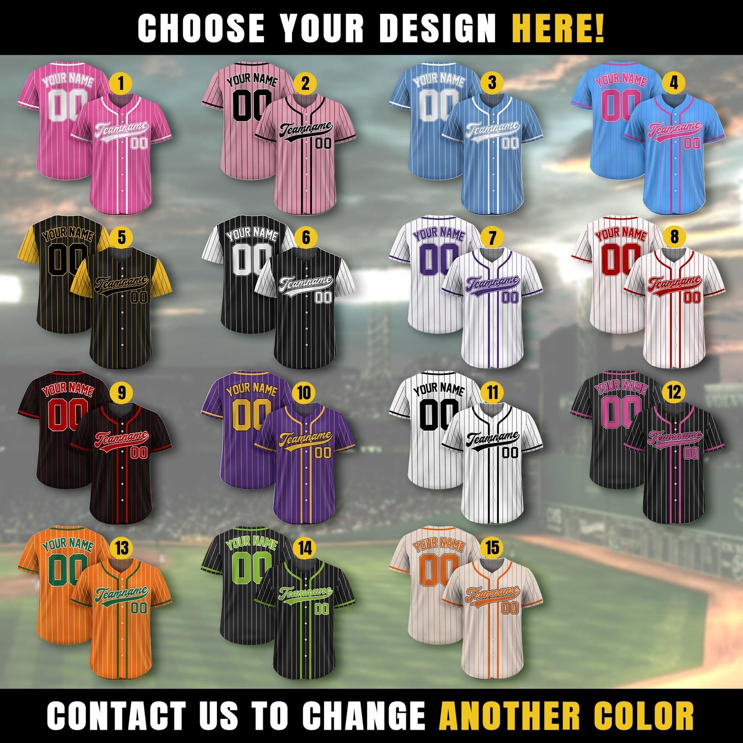 Custom Team Name Number Baseball Jersey Pinstripe, Custom Baseball Jersey for Men Women Youth Kid, Personalized Pinstripe Jersey Red White