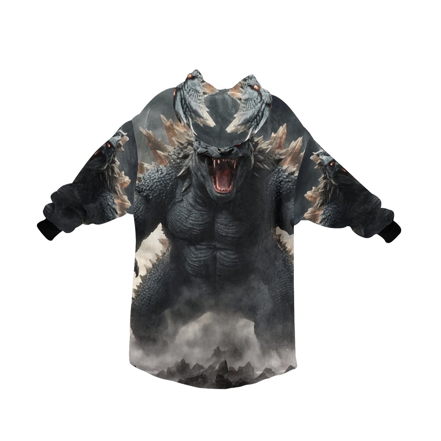 Kids Blanket Hoodie Godzilla Gojira Kaiju Blankets Art