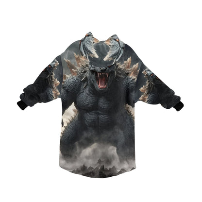 Kids Blanket Hoodie Godzilla Gojira Kaiju Blankets Art