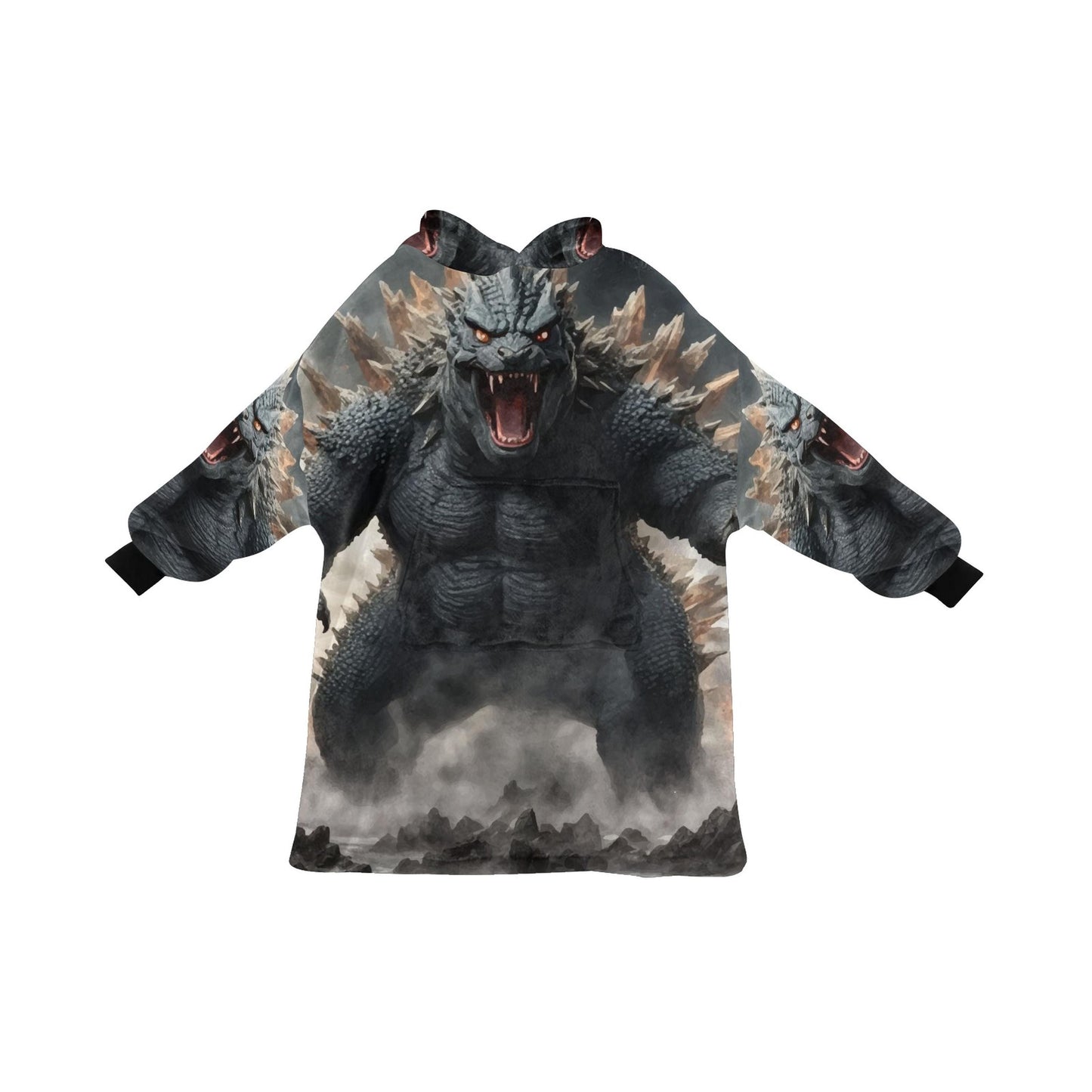 Kids Blanket Hoodie Godzilla Gojira Kaiju Blankets Art