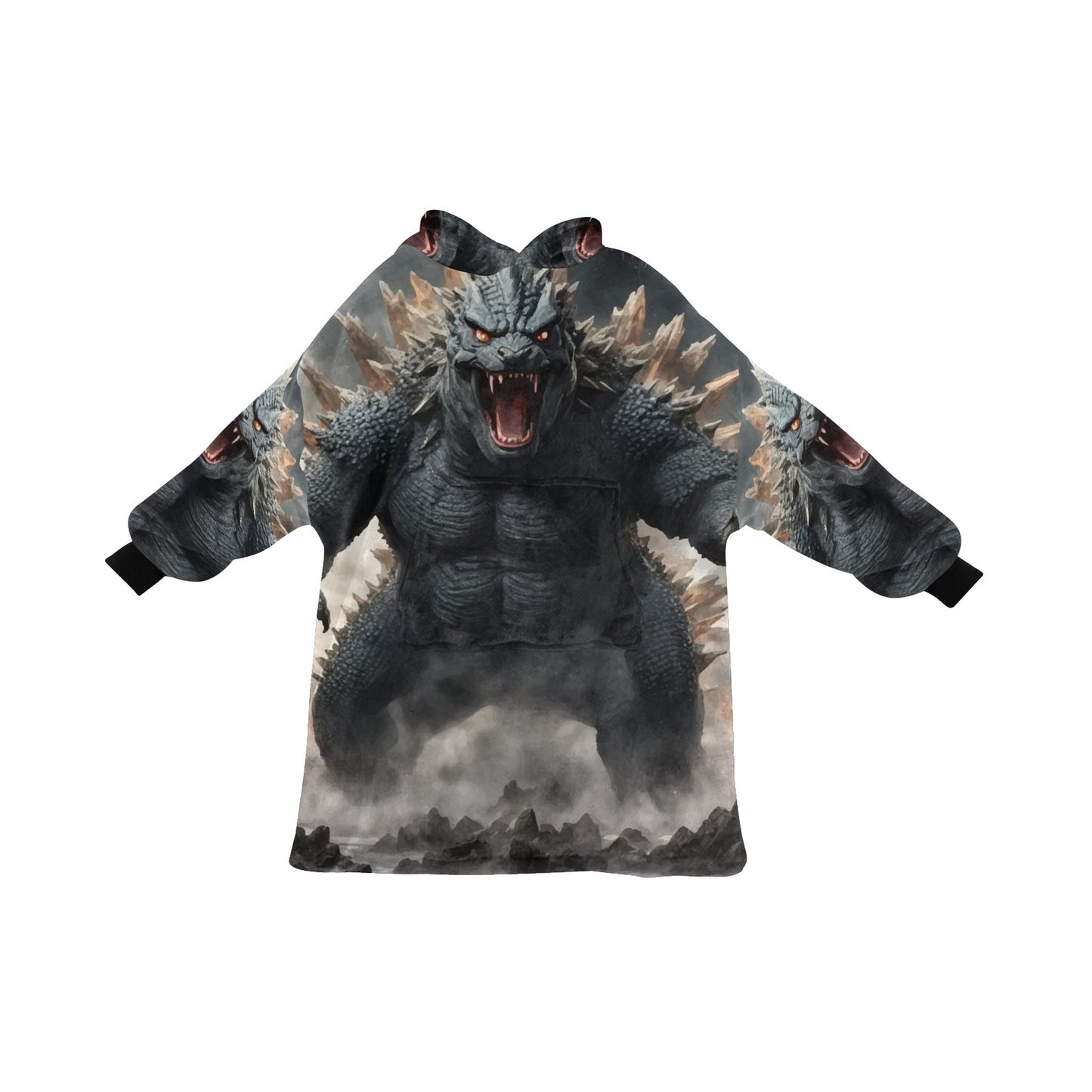 Kids Blanket Hoodie Godzilla Gojira Kaiju Blankets Art