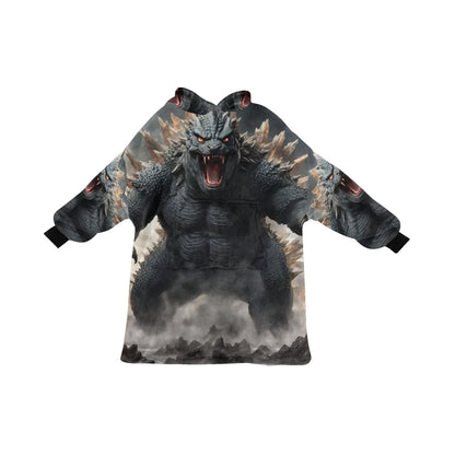 Kids Blanket Hoodie Godzilla Gojira Kaiju Blankets Art