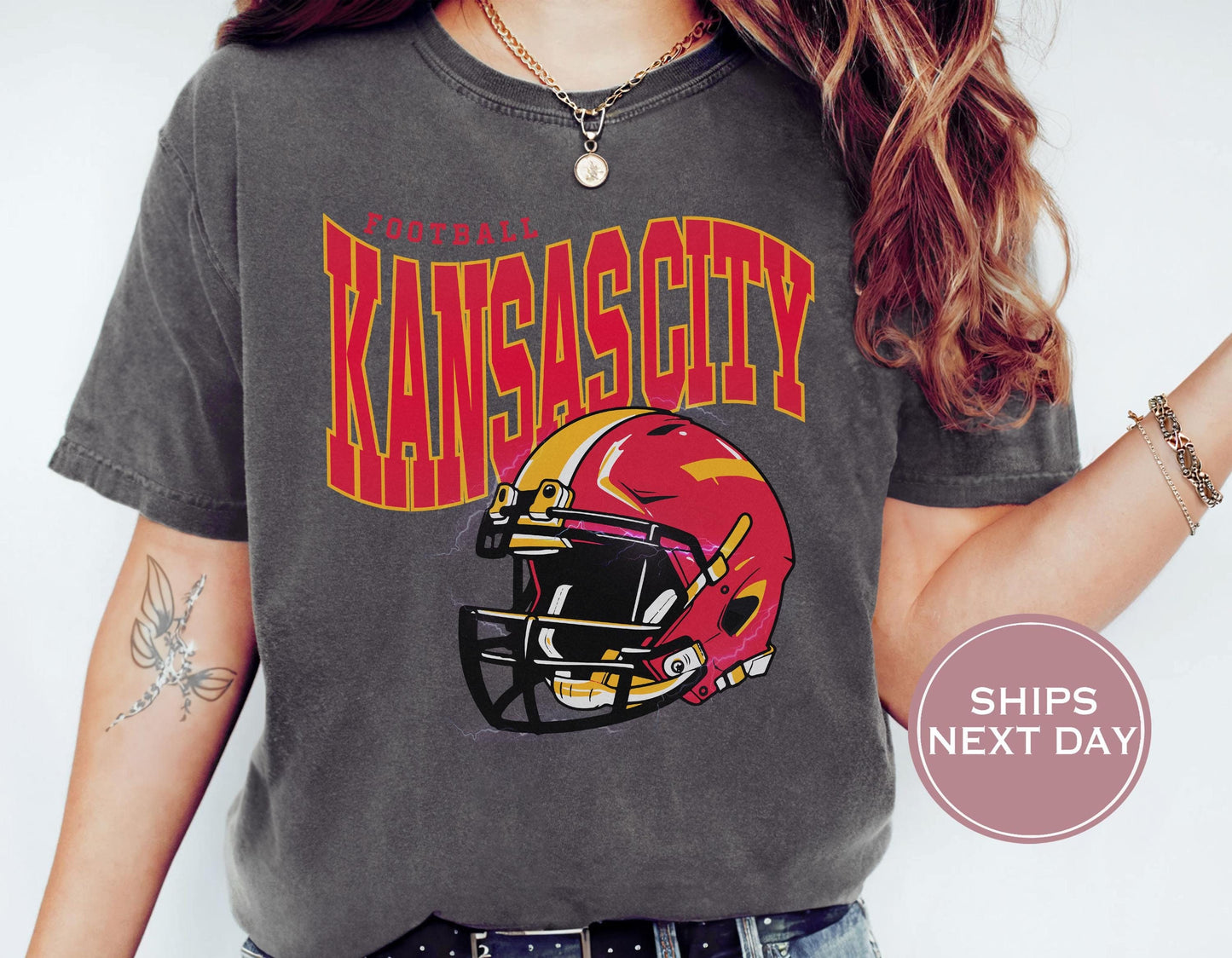 Retro Kansas City Football Shirt, Vintage Kansas City Football Shirt, Kansas City Football, Trendy Kansas City Football Shirt,Game Shirt