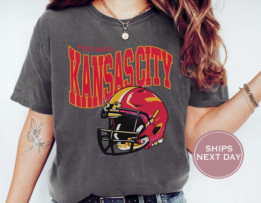 Retro Kansas City Football Shirt, Vintage Kansas City Football Shirt, Kansas City Football, Trendy Kansas City Football Shirt,Game Shirt