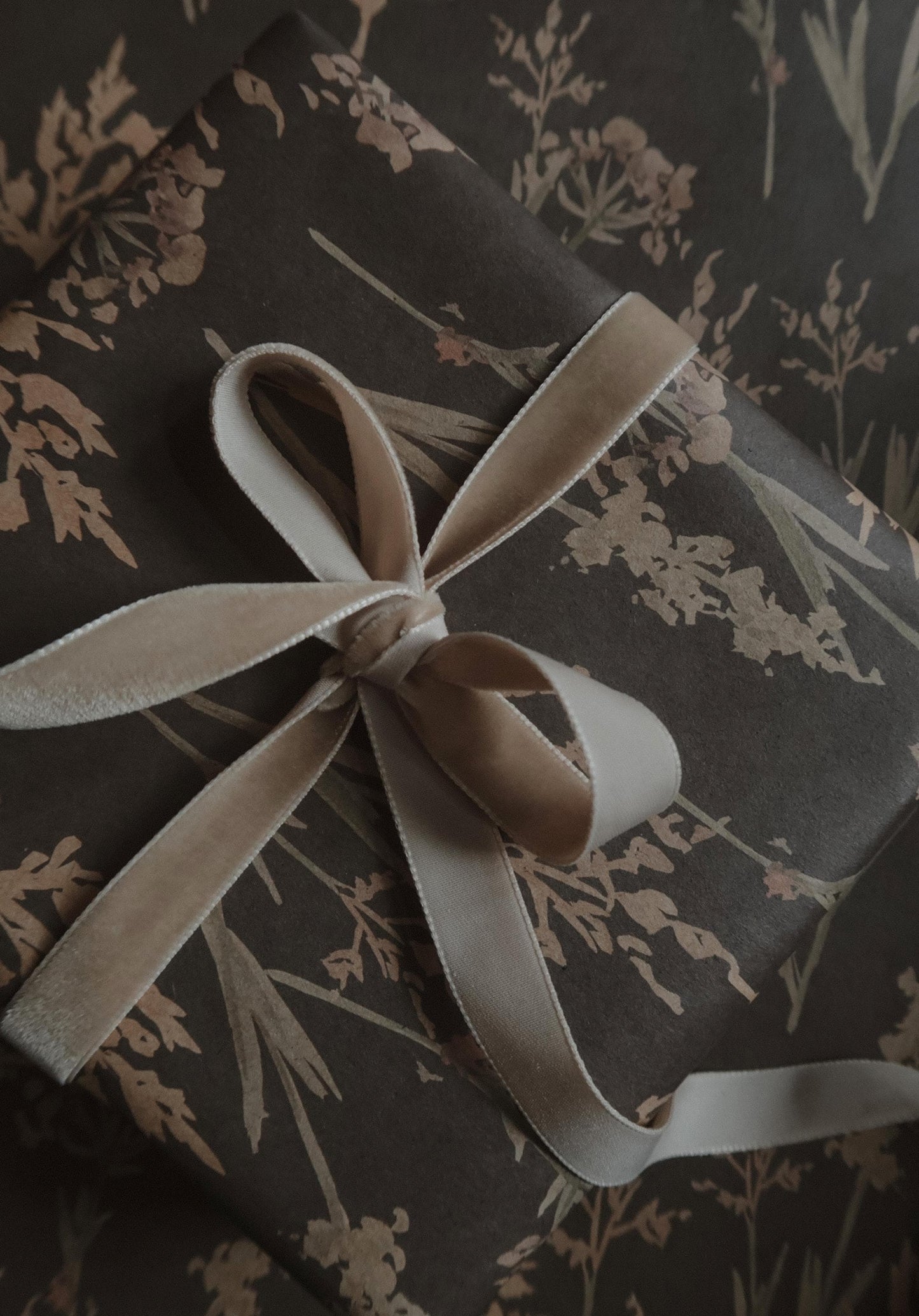 Meadow grasses kraft wrapping paper, Gift Wrap, gift wrapping paper, Gift Warp, Wrapping paper, gift paper, eco-friendly, recycled, natural