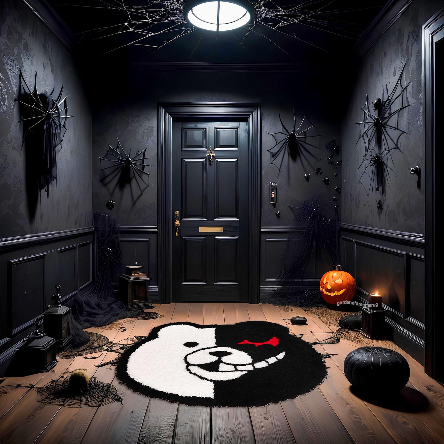 Bear Rug, Shaped Cut Rug, Tufted Look Rug, Kids Room Decor, Gift For Halloween, Rugs For Living Room, Non Slip Rug, Home Decor Rug, Soft Rug