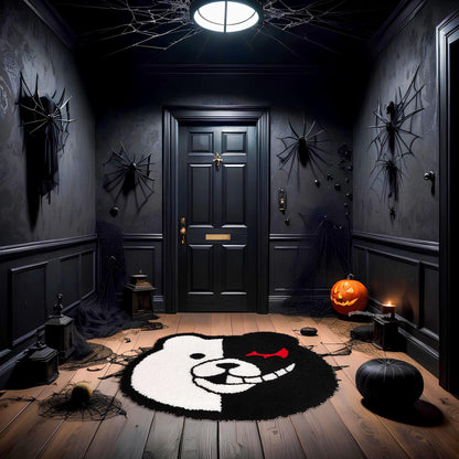 Bear Rug, Shaped Cut Rug, Tufted Look Rug, Kids Room Decor, Gift For Halloween, Rugs For Living Room, Non Slip Rug, Home Decor Rug, Soft Rug