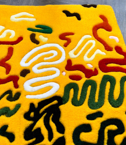 Custom Album rug CD rug Tyler rug Tufted rug Rugs for bedroom aesthetic Rap rug Hypebeast rug Hand tufted rug creator rug Golf rug Cherry