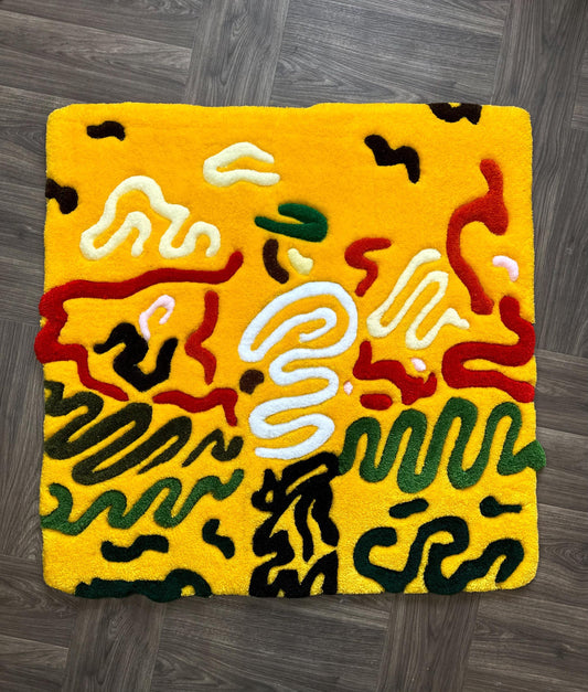 Custom Album rug CD rug Tyler rug Tufted rug Rugs for bedroom aesthetic Rap rug Hypebeast rug Hand tufted rug creator rug Golf rug Cherry