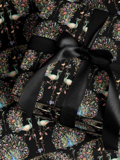 Elegant Wrapping Paper Peacock Gift Wrap Unique Wrapping Paper Wedding Gift Wrapping Paper Gift Package for Her Decorative Paper Thick Paper