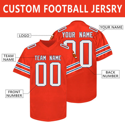 Custom Football jersey Stitched Personalize Soccer uniform Valentine's Day Gifts for Men Women kids youth toddler Adult fans New year gifts