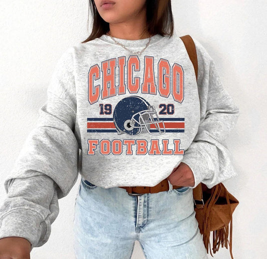 Chicago Football 1920 Shirt, Chicago Football Shirt, Chicago Football Women Shirt, Chicago Football Gift Shirt, Game Day Shirt.