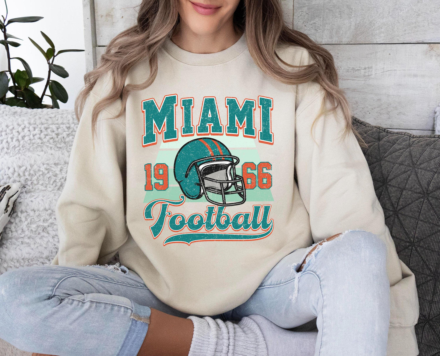 Miami Football Shirt, Miami Football Shirt, Miami Football Women Shirt, Miami Football Gift Shirt, Game Day Shirt.