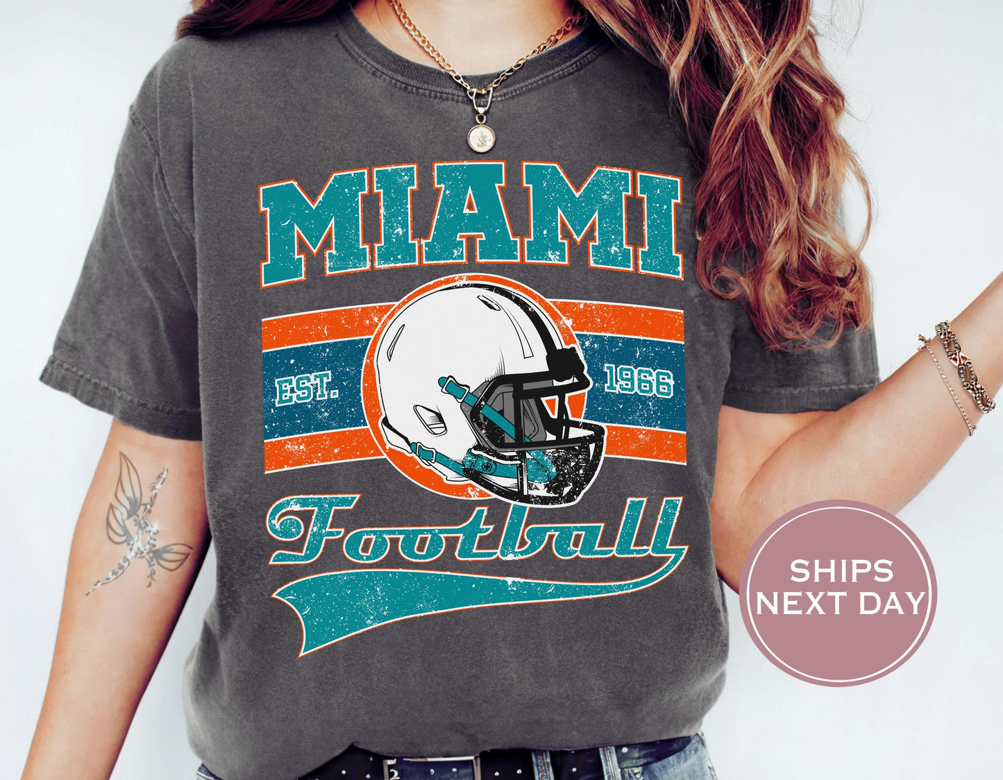 Retro Miami Football Shirt, Vintage Miami Football Shirt, Miami Football Shirt, Trendy Miami Football Shirt, Game Shirt