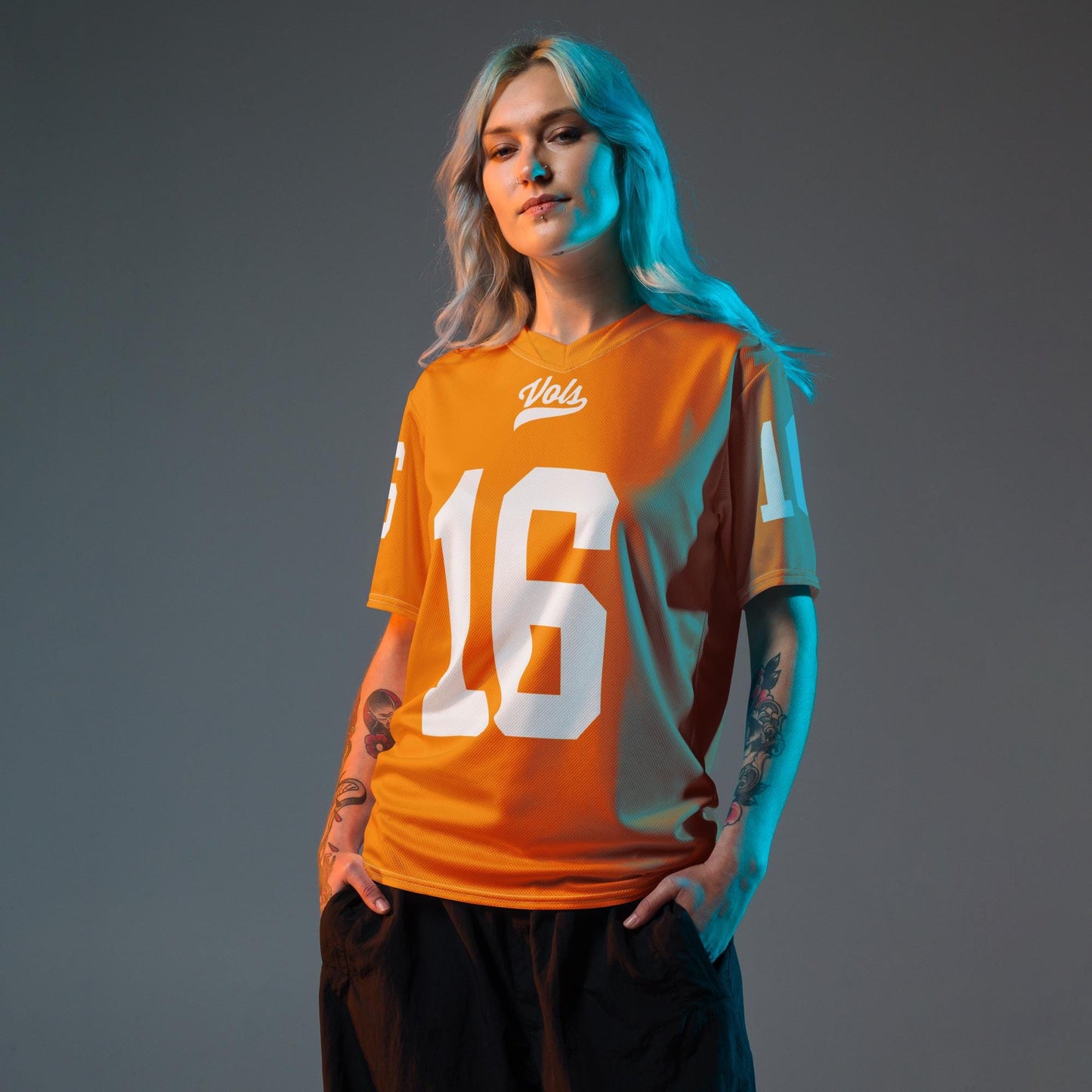 Tennessee Jersey, Tennessee Orange Custom Jersey