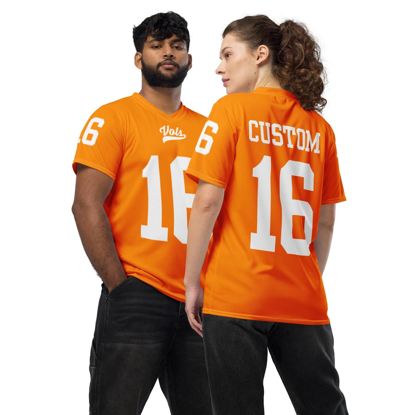 Tennessee Jersey, Tennessee Orange Custom Jersey