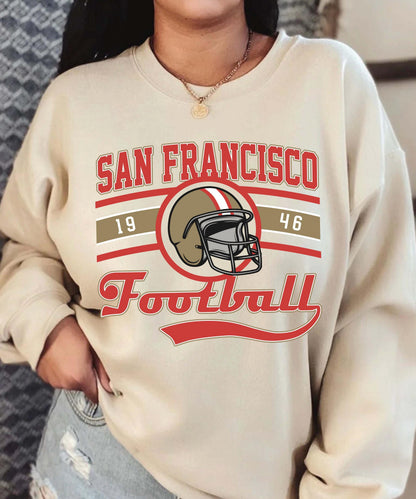 Vintage San Francisco shirt, Game Day apparel Football Fan Sport,San Francisco Football Shirt,Sunday Shirt, San Francisco Football Fan shirt