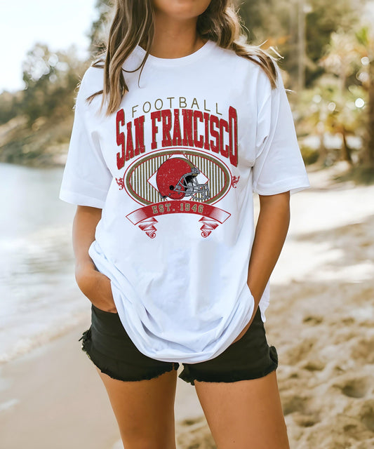 San Francisco Football 90s Style Shirt, San Francisco Super Bowl Champions Sweatshirt, Sunday Football Shirt, San Francisco Shirt