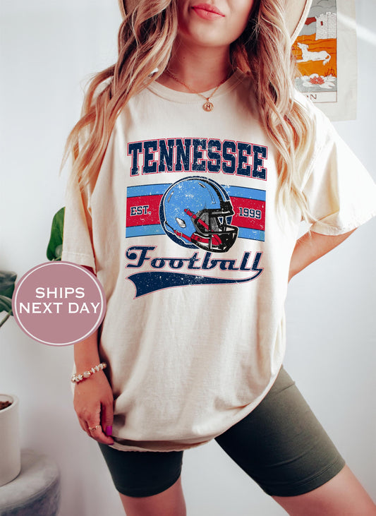 Retro Tennessee Football Shirt, Vintage Tennessee Football Shirt, Tennessee Football Shirt, Trendy Tennessee Football Shirt, Game Shirt
