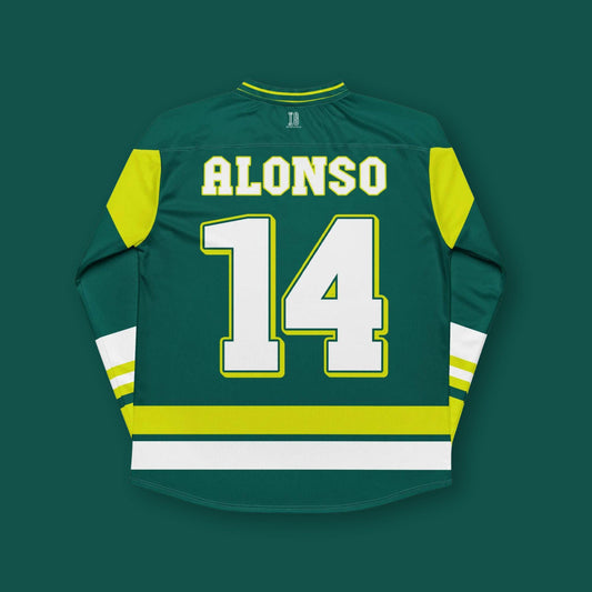 Bold Number 14 Oversized Racing Hockey Jersey – Lightweight Unisex Streetwear Jersey for Racing Fan