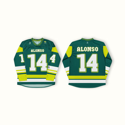 Bold Number 14 Oversized Racing Hockey Jersey – Lightweight Unisex Streetwear Jersey for Racing Fan