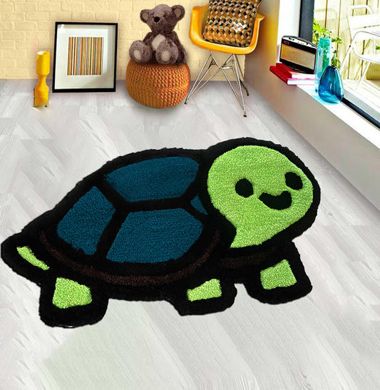 Turtle Nursery rug,custom rug,Fashion trendy turtle, Turtle Rug,Sea Turtle Rug,red turtle rug, blue turtle,kids room rug,turtle,Home Decor