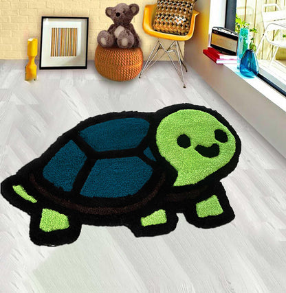Turtle Nursery rug,custom rug,Fashion trendy turtle, Turtle Rug,Sea Turtle Rug,red turtle rug, blue turtle,kids room rug,turtle,Home Decor