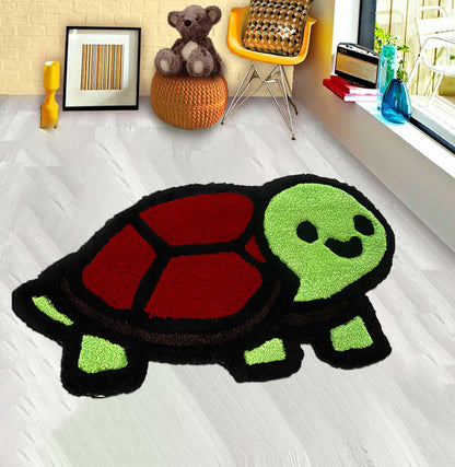 Turtle Nursery rug,custom rug,Fashion trendy turtle, Turtle Rug,Sea Turtle Rug,red turtle rug, blue turtle,kids room rug,turtle,Home Decor