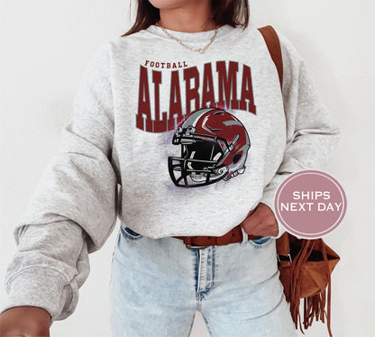 Alabama Football Sweatshirt, Vintage Alabama Crewneck, Retro Alabama Sweatshirt, Alabama Varsity Sweatshirt, Alabama Long Sleeve
