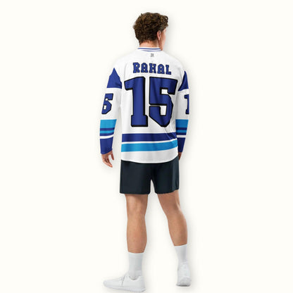 Unisex Oversized Racing Hockey Jersey – Lightweight Racing Streetwear Jersey with Bold Number 15