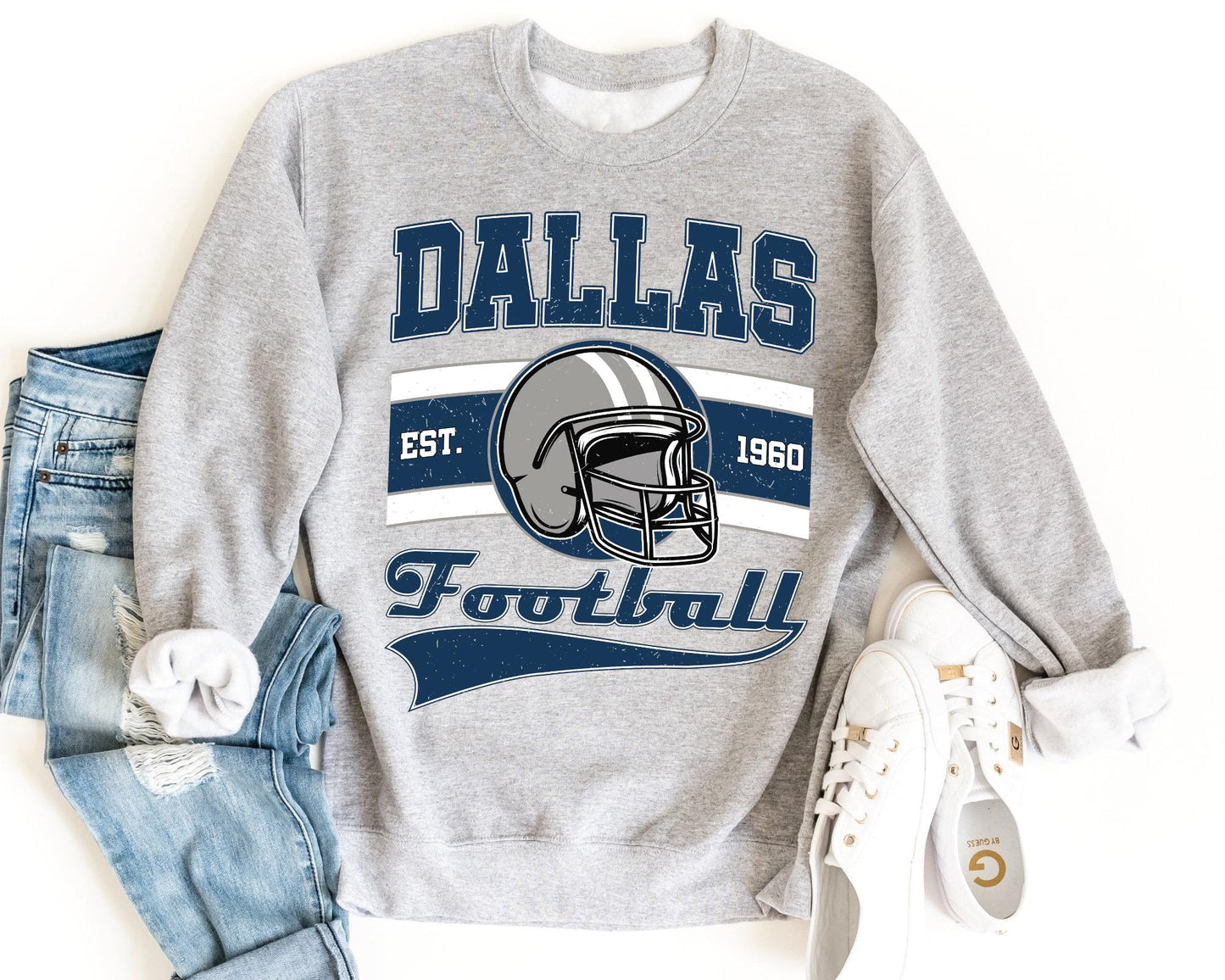 Vintage Dallas Football Shirt, Trendy Dallas Football Fan Gift, Dallas Game Day Shirt, Dallas Shirt, Retro Cowboy Tee