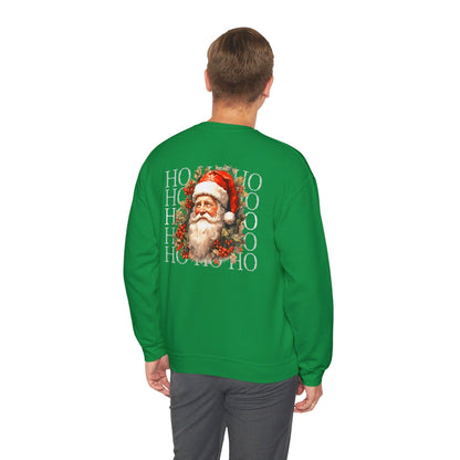 Christmas Sweatshirt Gift for Santa Lover Christmas Sweatshirt Gift for Her Funny Santa Christmas Pullover Ho Ho Ho