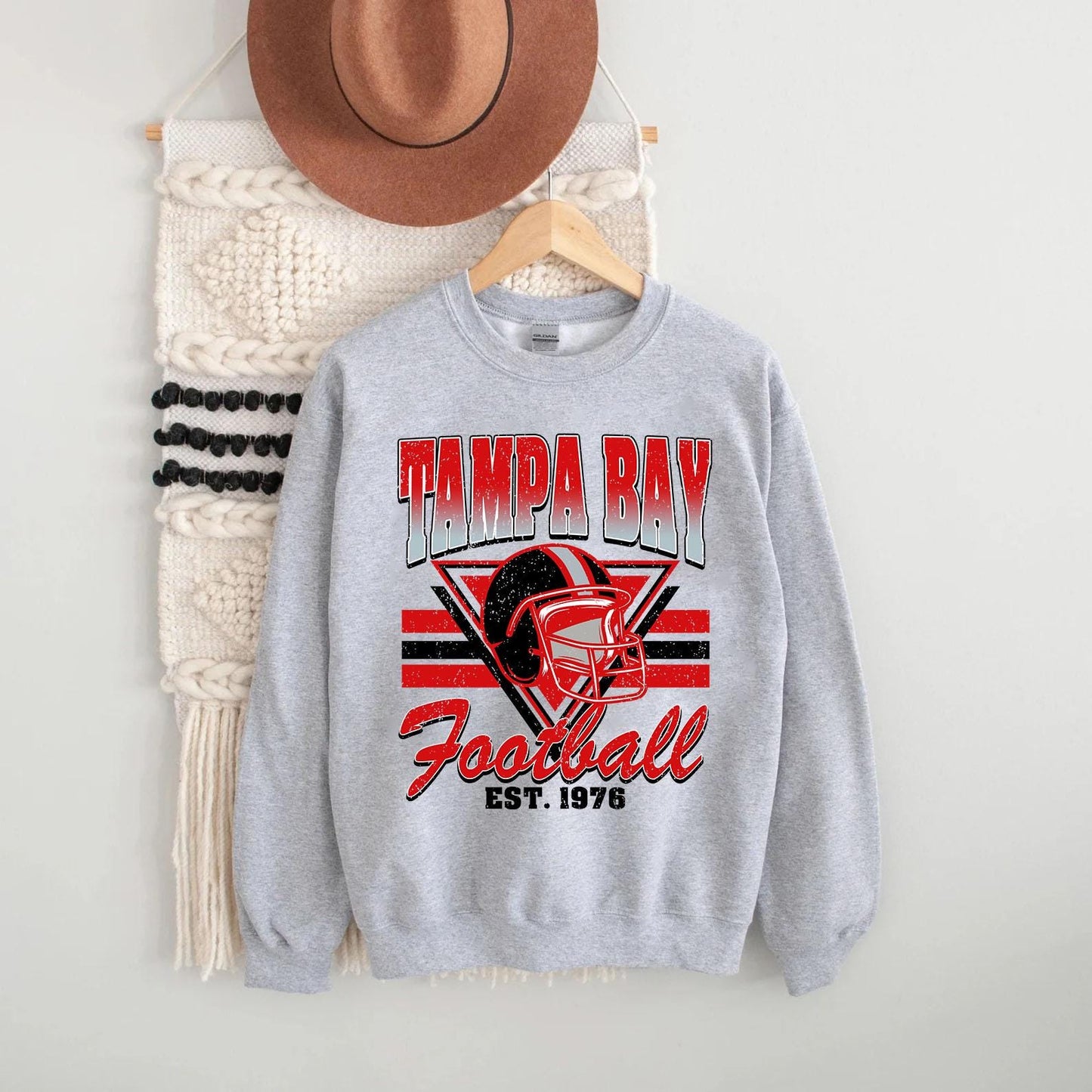 Vintage Tampa Bay Football shirt, Vintage Retro Style Tampa Bay Football, Tampa Bay Football Sweatshirt, Gift For Football Fan Sport