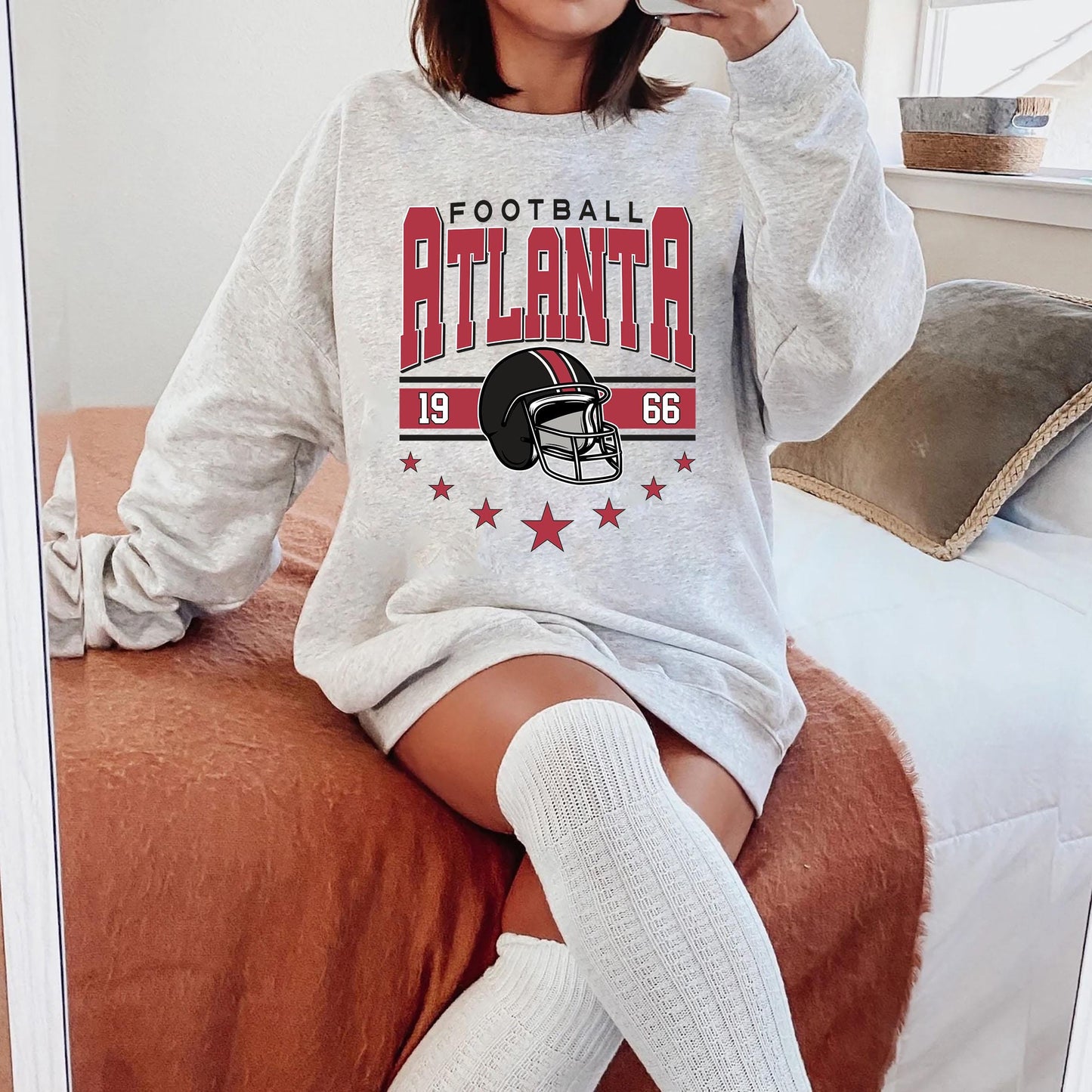Retro Atlanta Football Shirt, Vintage Atlanta Football Shirt, Atlanta Football Women Shirt, Atlanta Football Toddler Shirt, Game Day Shirt.