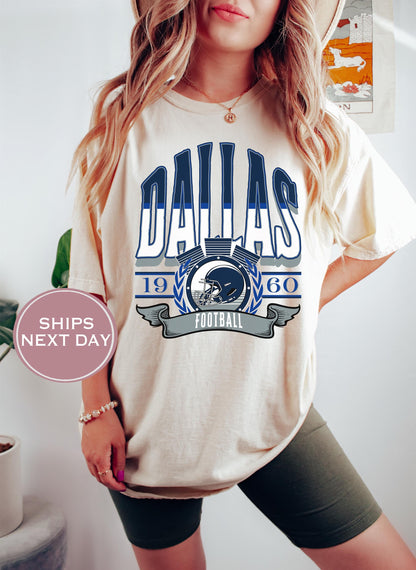 Retro Dallas Football Shirt, Vintage Dallas Football Shirt, Dallas Football Shirt, Trendy Dallas Football Shirt, Game Shirt