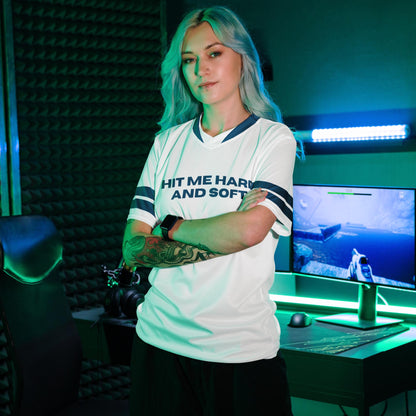 Your Custom Text Jersey, Black or White Aesthetic Fan Merch Jersey