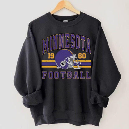 Minnesota Football Shirt, Purple and Gold Shirt, Vintage Style Minnesota Football shirt, Sunday Football, Minnesota Football Sweatshirt