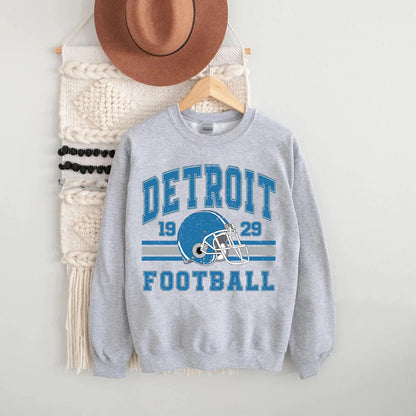 Detroit Football Shirt, Detroit Football Sweatshirt, Vintage Style Detroit Football shirt, Sunday Football
