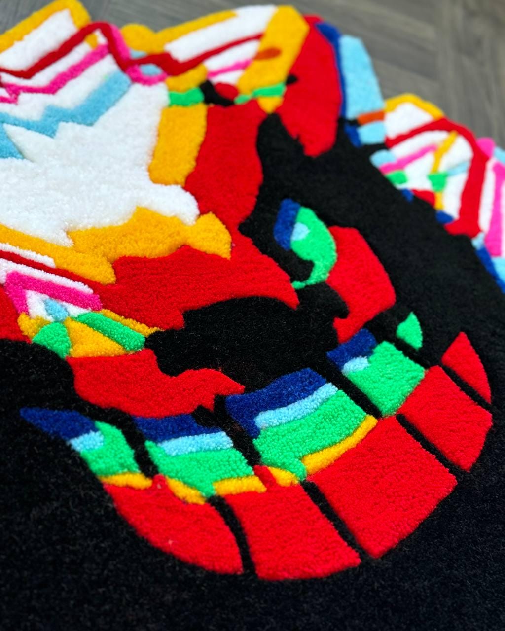 Custom Tufted Anime Rug Hypebeast rug Rugs for bedroom aesthetic Home decor halloween rugs Handmade Rug aesthetic home decor